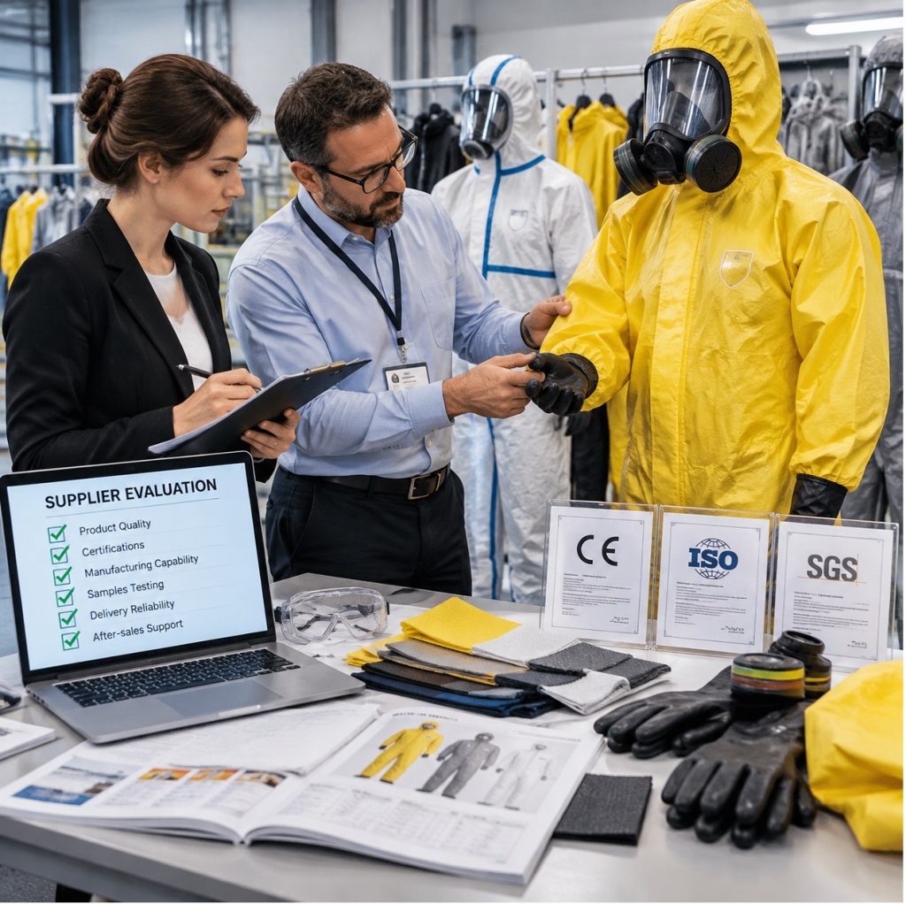 Chemical Protective Coverall 
